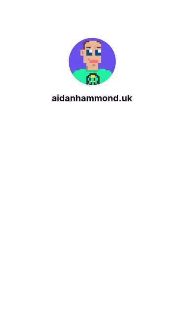 Screenshot of hammond.uk