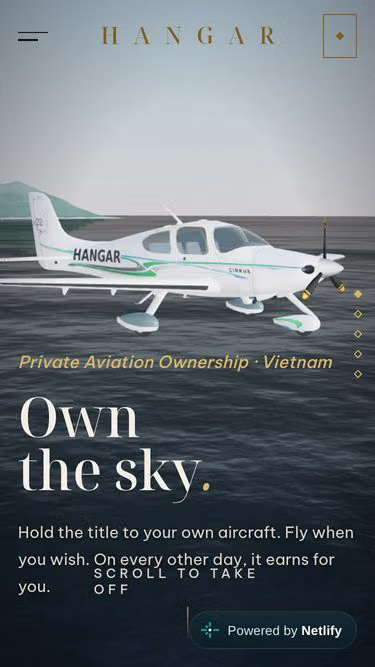 Screenshot of hangar.vn