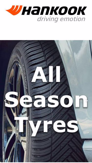 Screenshot of hankook.ie