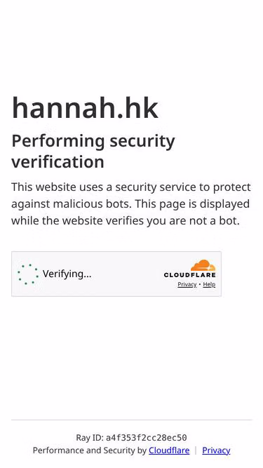Screenshot of hannah.hk