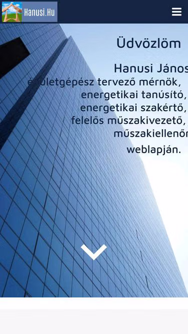 Screenshot of hanu.hu