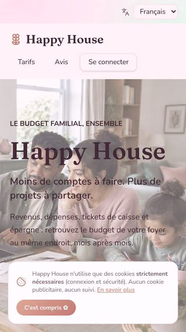 Screenshot of happy-house.app