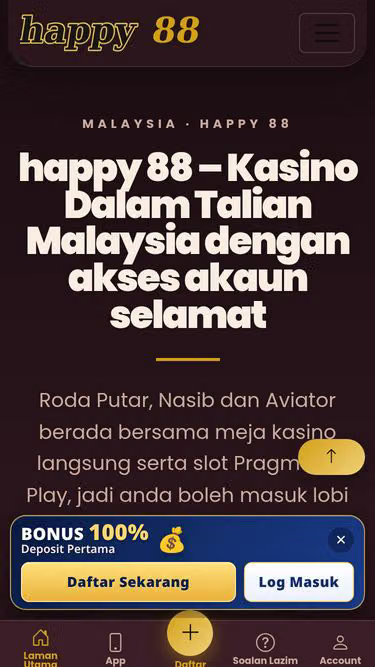 Screenshot of happy88.casino