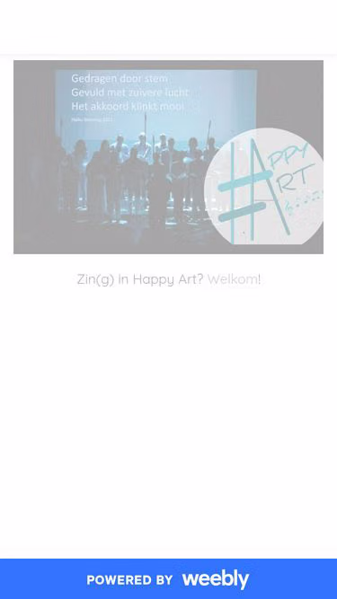 Screenshot of happyart.be