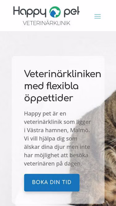 Screenshot of happypet.nu