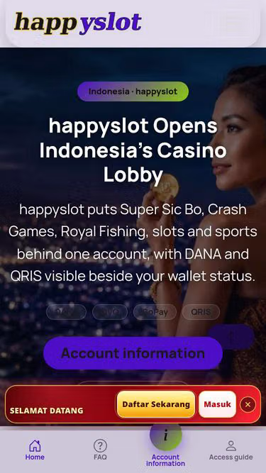Screenshot of happyslot.click