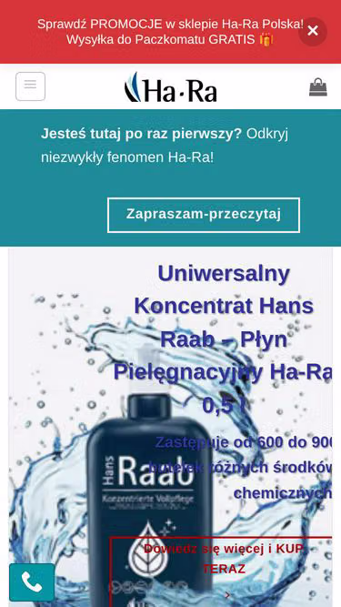 Screenshot of hara.pl