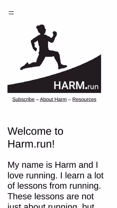 Screenshot of harm.run