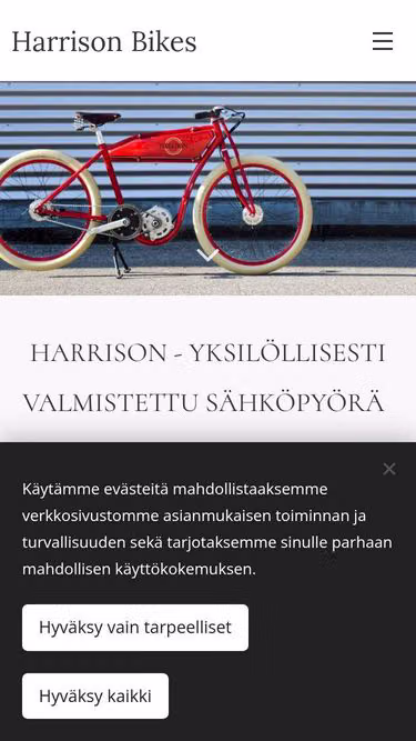 Screenshot of harrison.fi