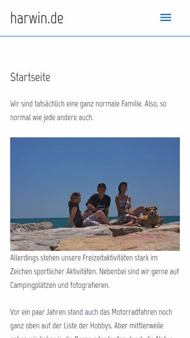 Screenshot of harwin.de