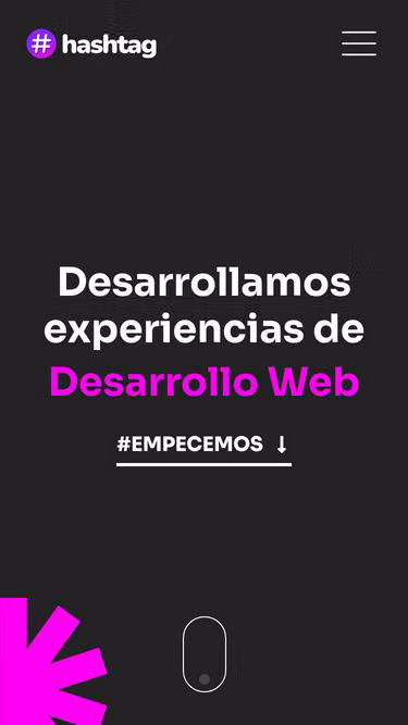 Screenshot of hashtag.com.uy
