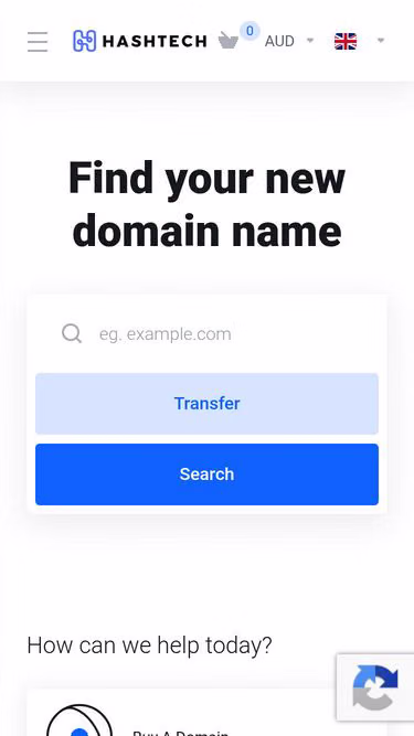 Screenshot of hashtech.center