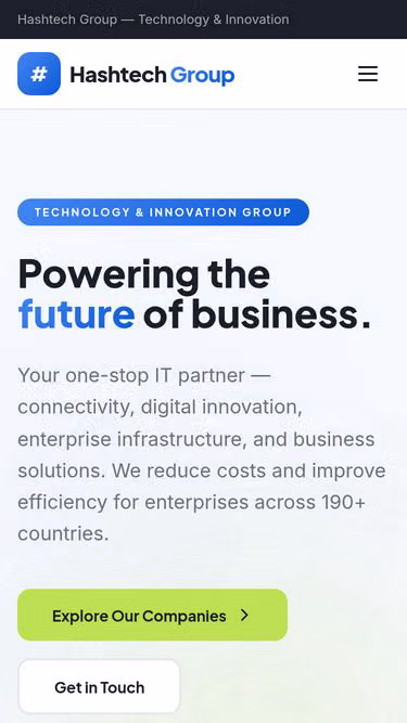 Screenshot of hashtech.group