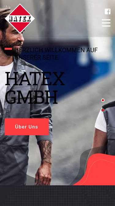 Screenshot of hatex.de