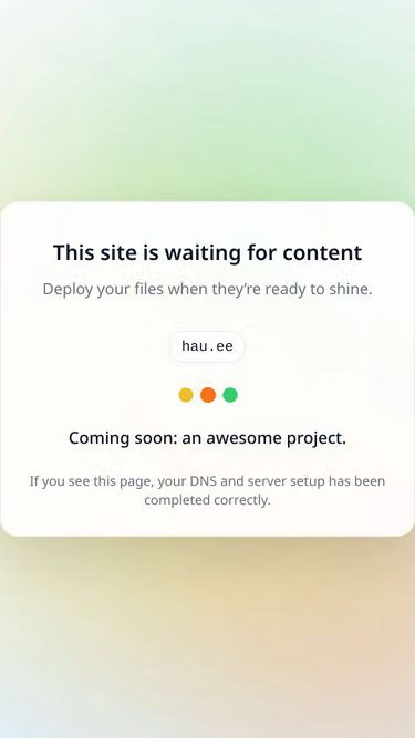 Screenshot of hau.ee