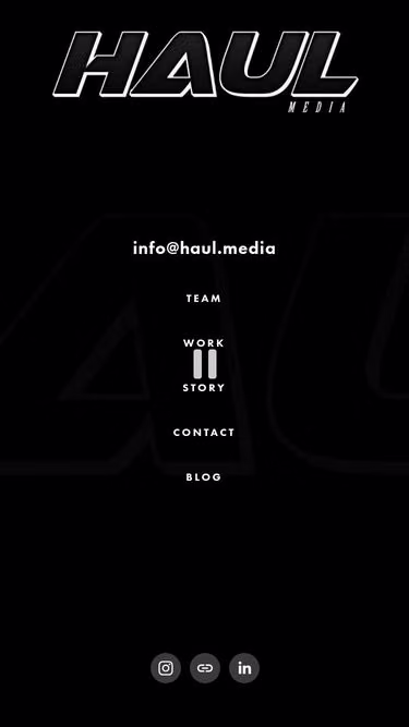 Screenshot of haul.media