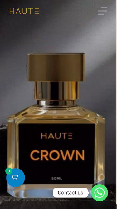 Screenshot of haute.pk