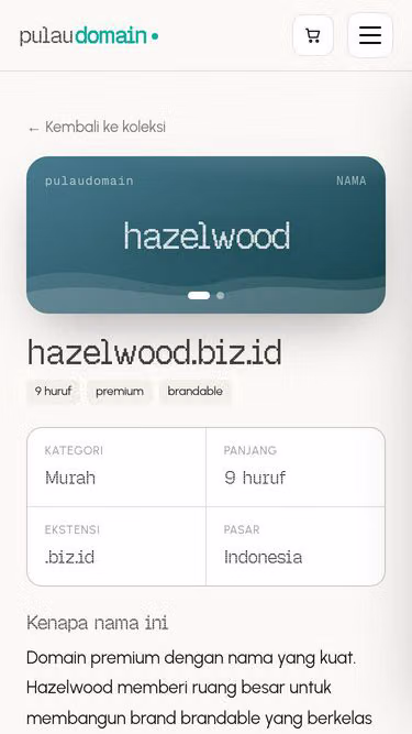 Screenshot of hazelwood.biz.id