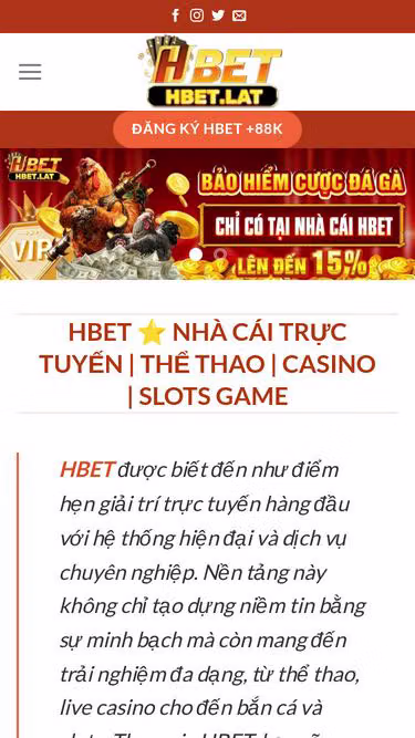 Screenshot of hbet.lat