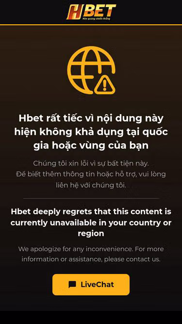Screenshot of hbet.lv