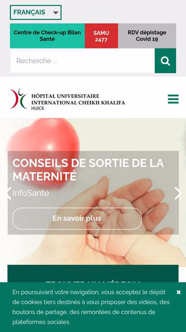 Screenshot of hck.ma