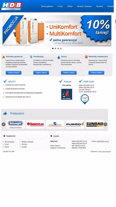 Screenshot of hdb.com.pl