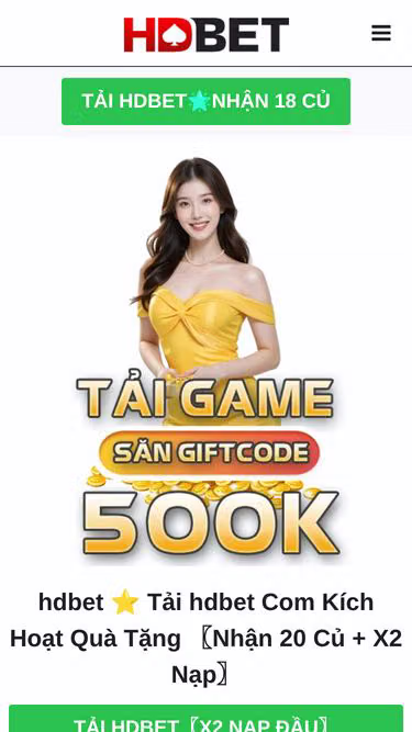 Screenshot of hdbet.site