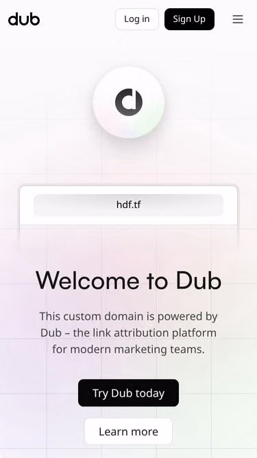 Screenshot of hdf.tf