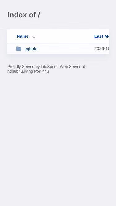 Screenshot of hdhub4u.living