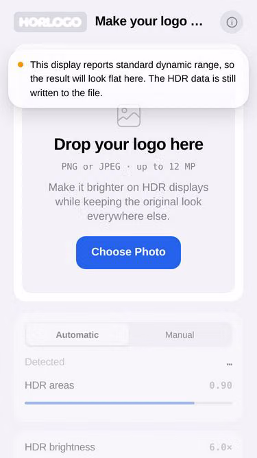 Screenshot of hdr.show