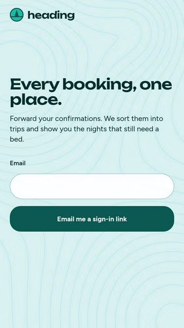 Screenshot of heading.party