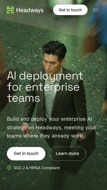 Screenshot of headways.dev