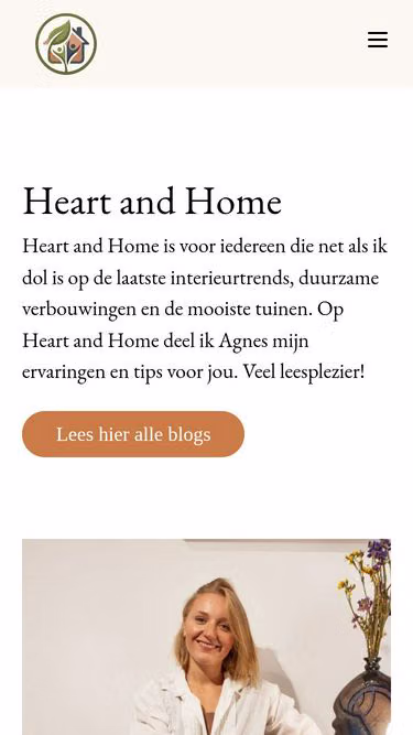 Screenshot of heartandhome.nl