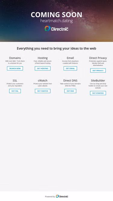 Screenshot of heartmatch.dating