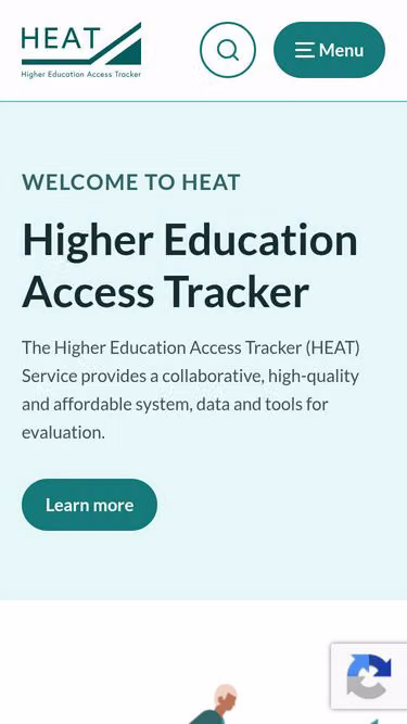 Screenshot of heat.ac.uk