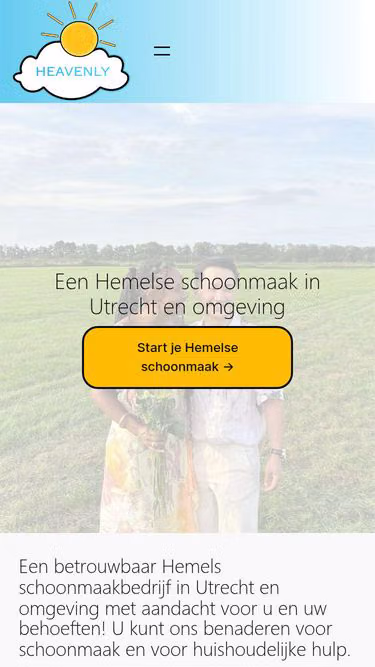 Screenshot of heavenly.nl