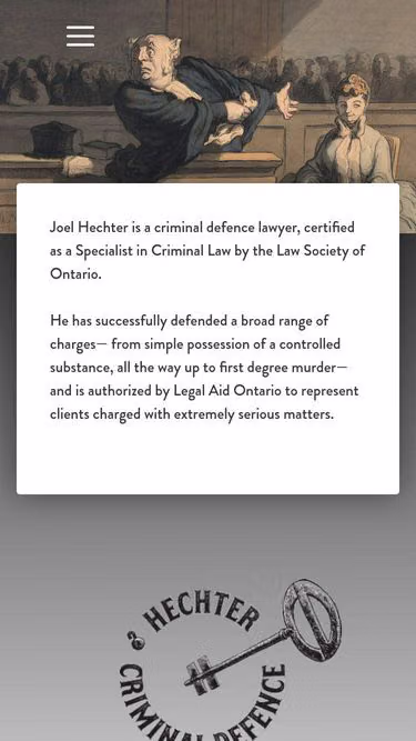Screenshot of hechter.org