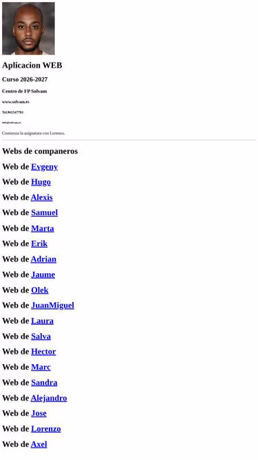 Screenshot of hector.com.es