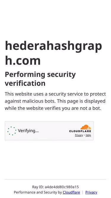 Screenshot of hedera.today