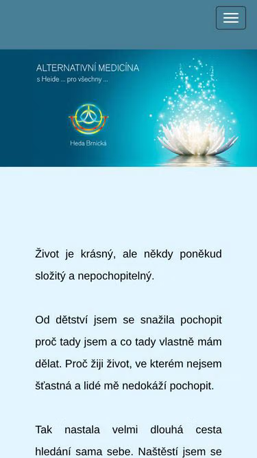 Screenshot of heide.cz
