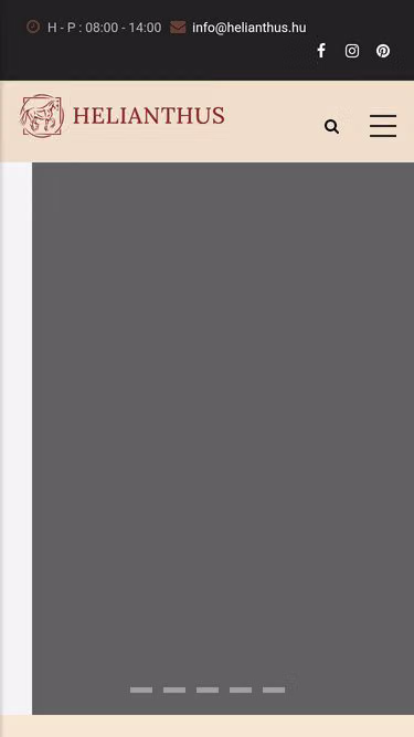 Screenshot of helianthus.hu