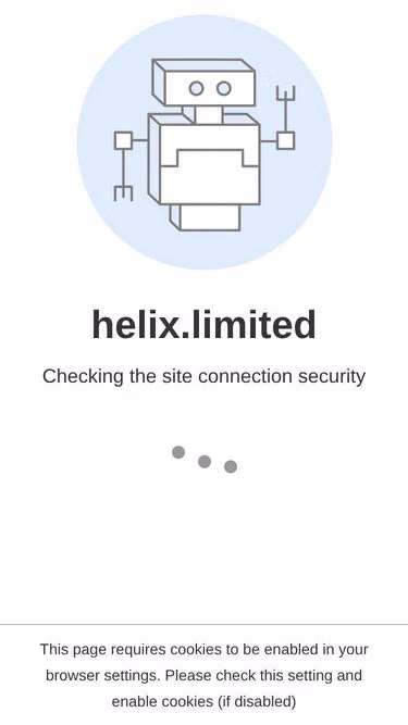 Screenshot of helix.limited