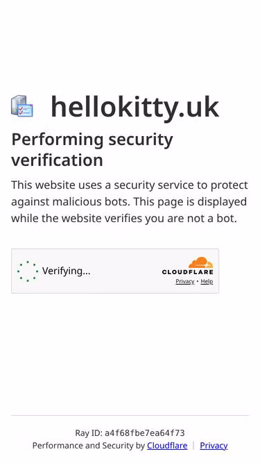Screenshot of hellokitty.uk