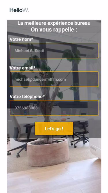 Screenshot of hellow.io