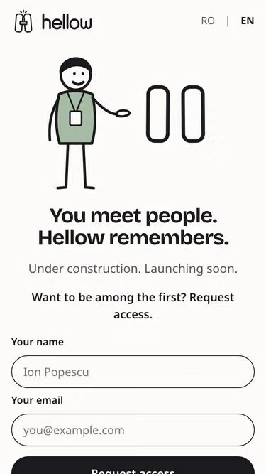 Screenshot of hellow.ro