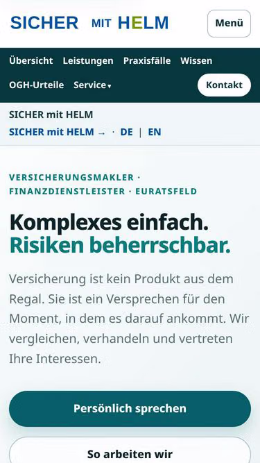 Screenshot of helm.cc
