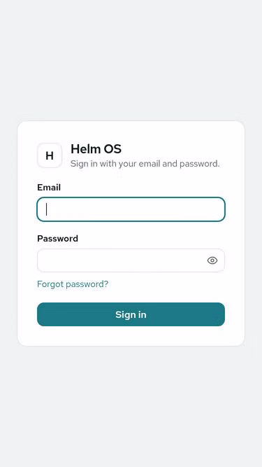 Screenshot of helm.pk