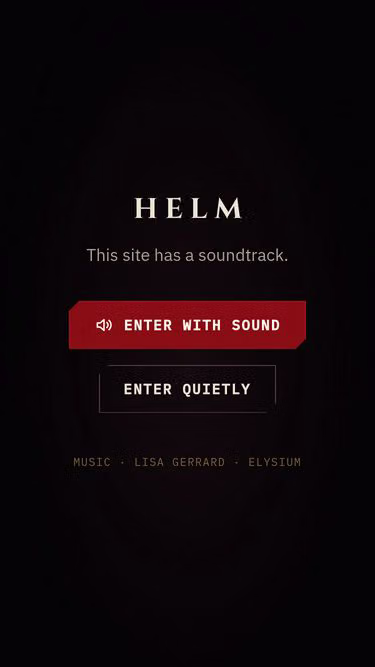 Screenshot of helm.reviews