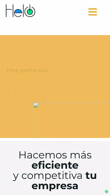 Screenshot of helo.com.co