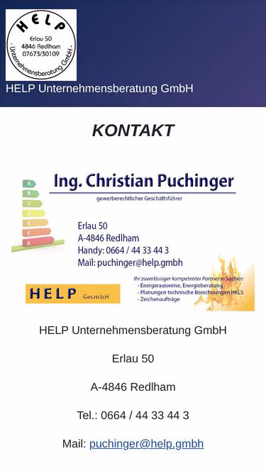 Screenshot of help.gmbh